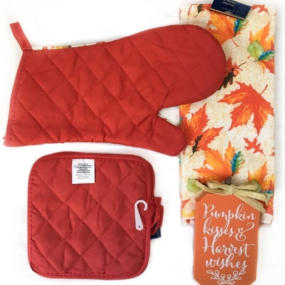 Autumn Kitchen Decor 5 piece Set